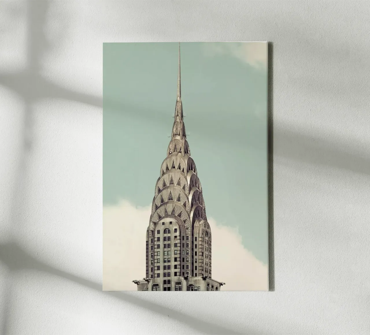 Chrysler Building tela con Cornice a cassetta da Michael Belhadi