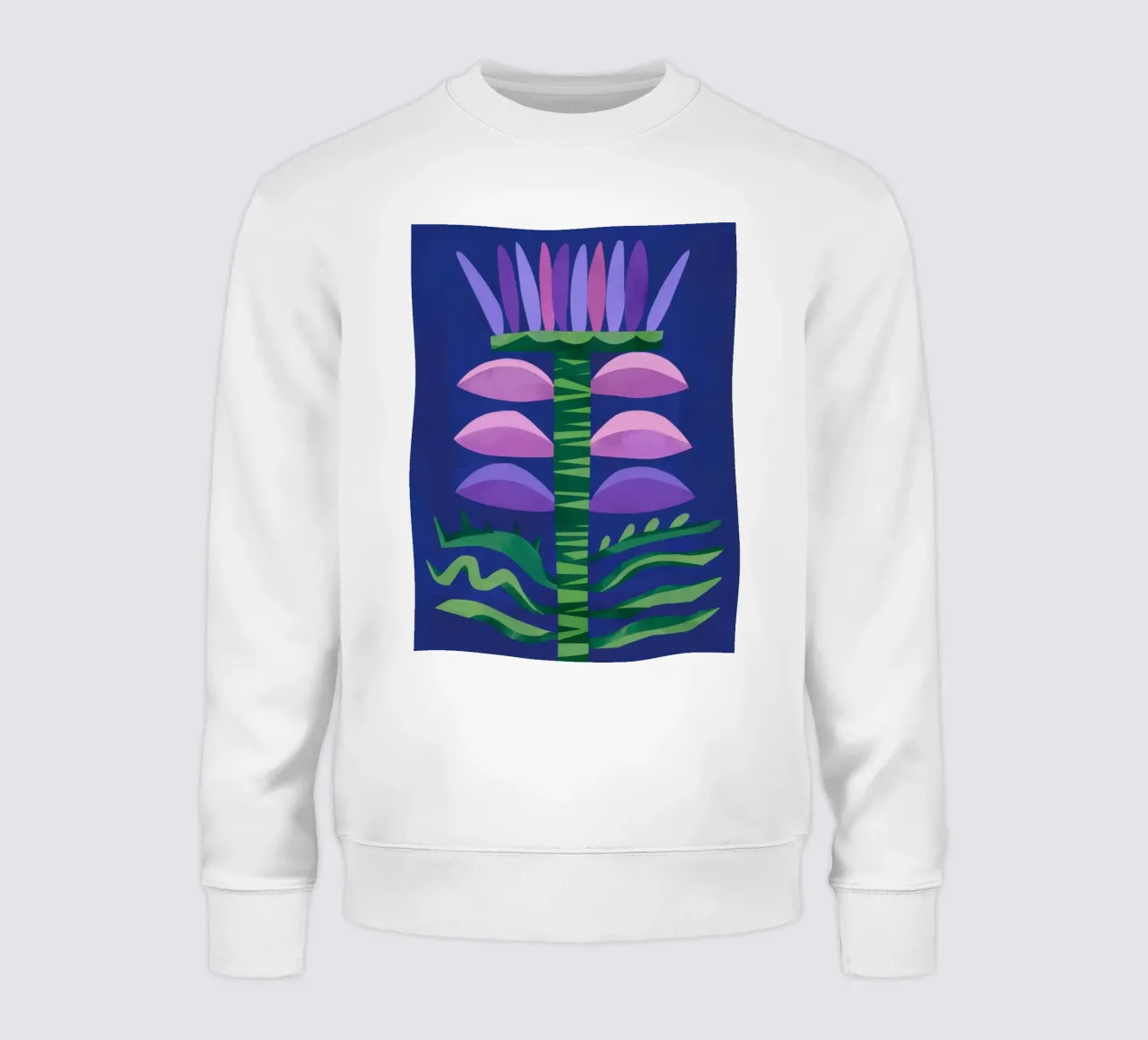 Notturno Baccelli viola felpa da Arcane Lines