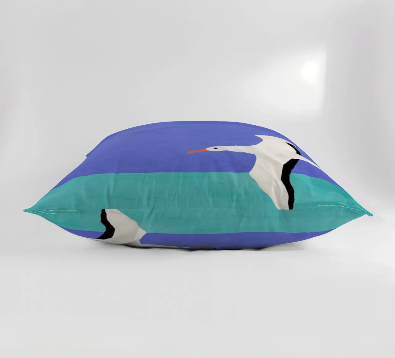 Albatross And The Cloud cuscino da Henry Rivers