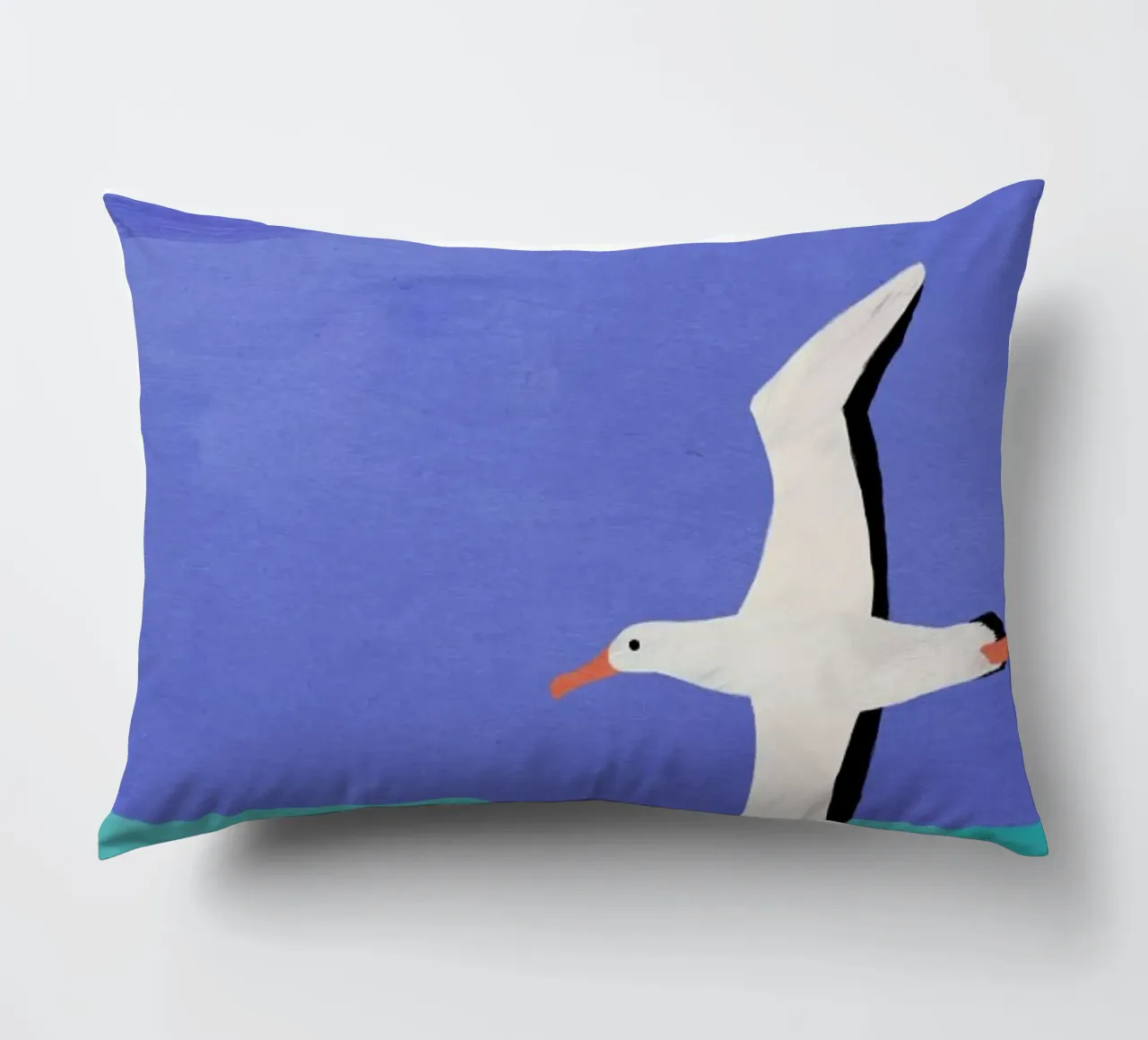 Albatross And The Cloud cuscino da Henry Rivers