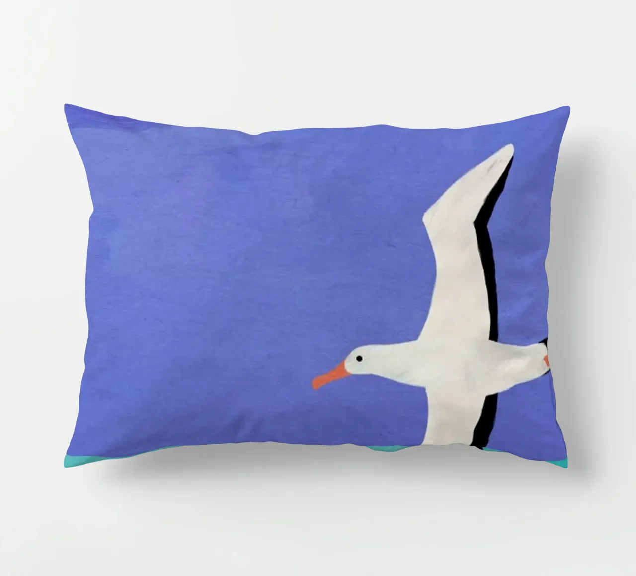 Albatross And The Cloud cuscino da Henry Rivers