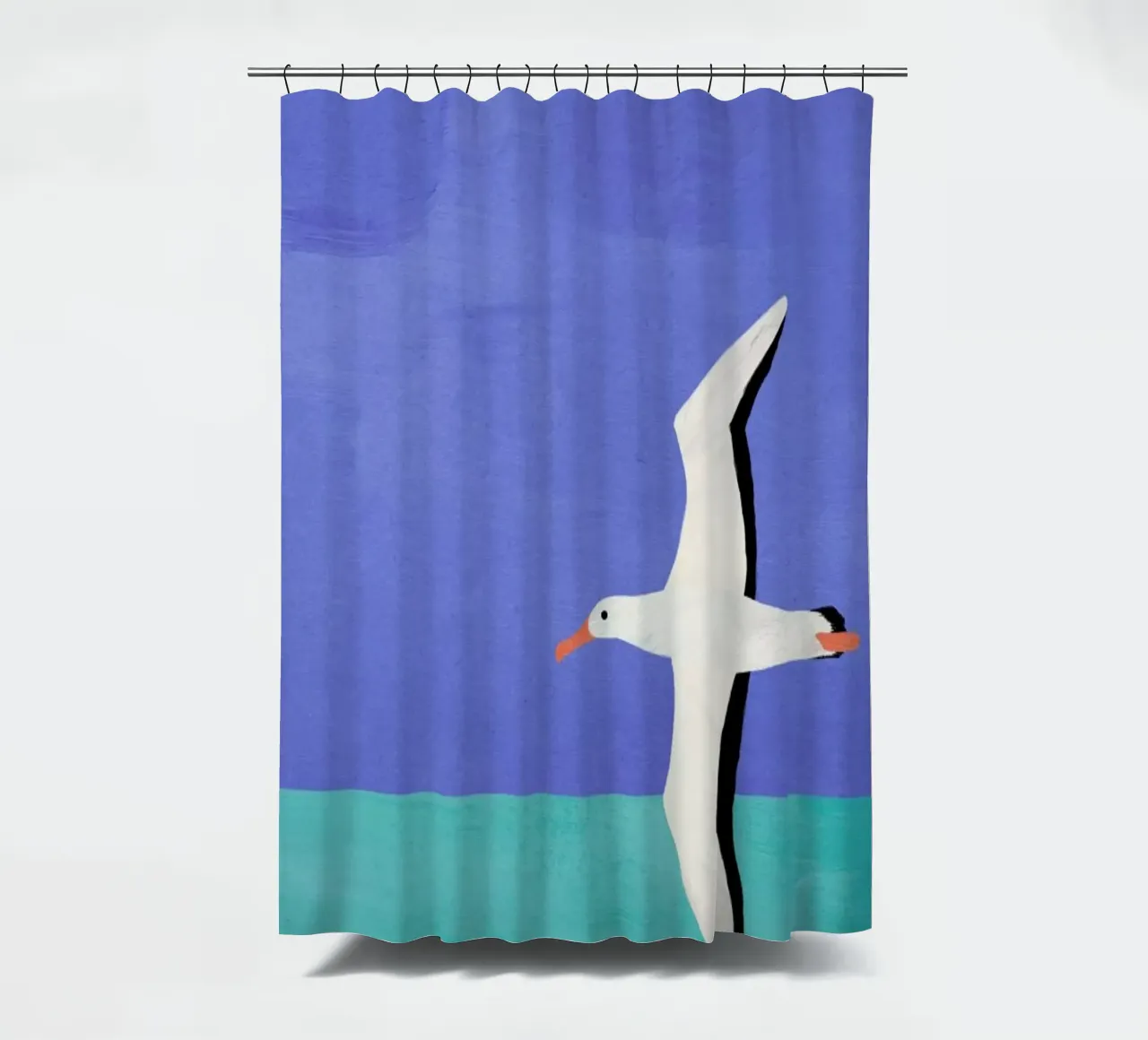 Albatross And The Cloud tenda da doccia da Henry Rivers