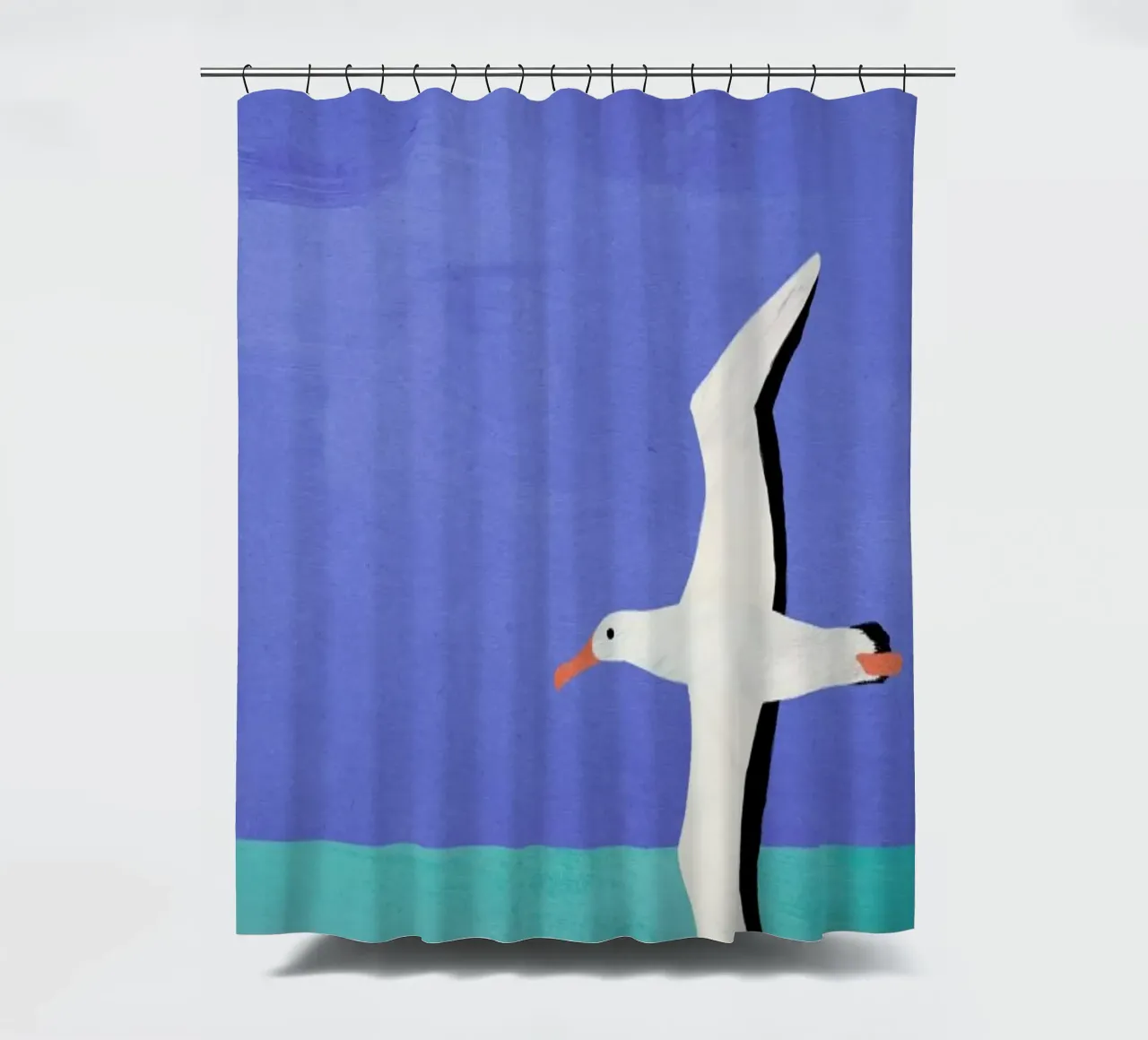 Albatross And The Cloud tenda da doccia da Henry Rivers