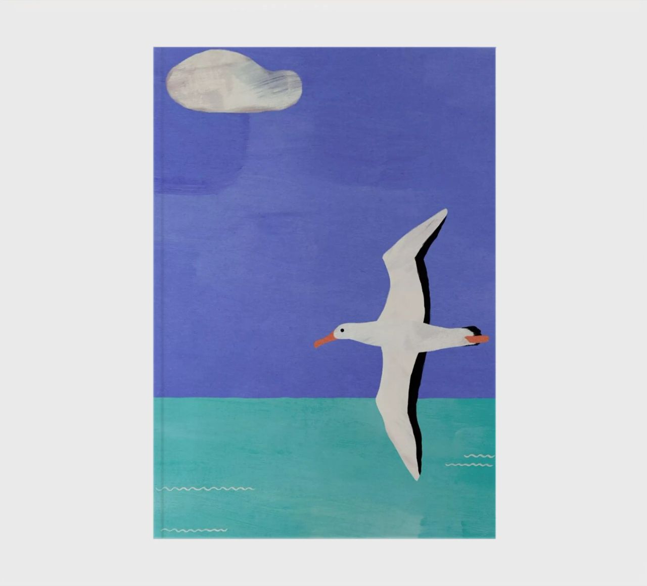 Albatross And The Cloud Notizbuch von Henry Rivers