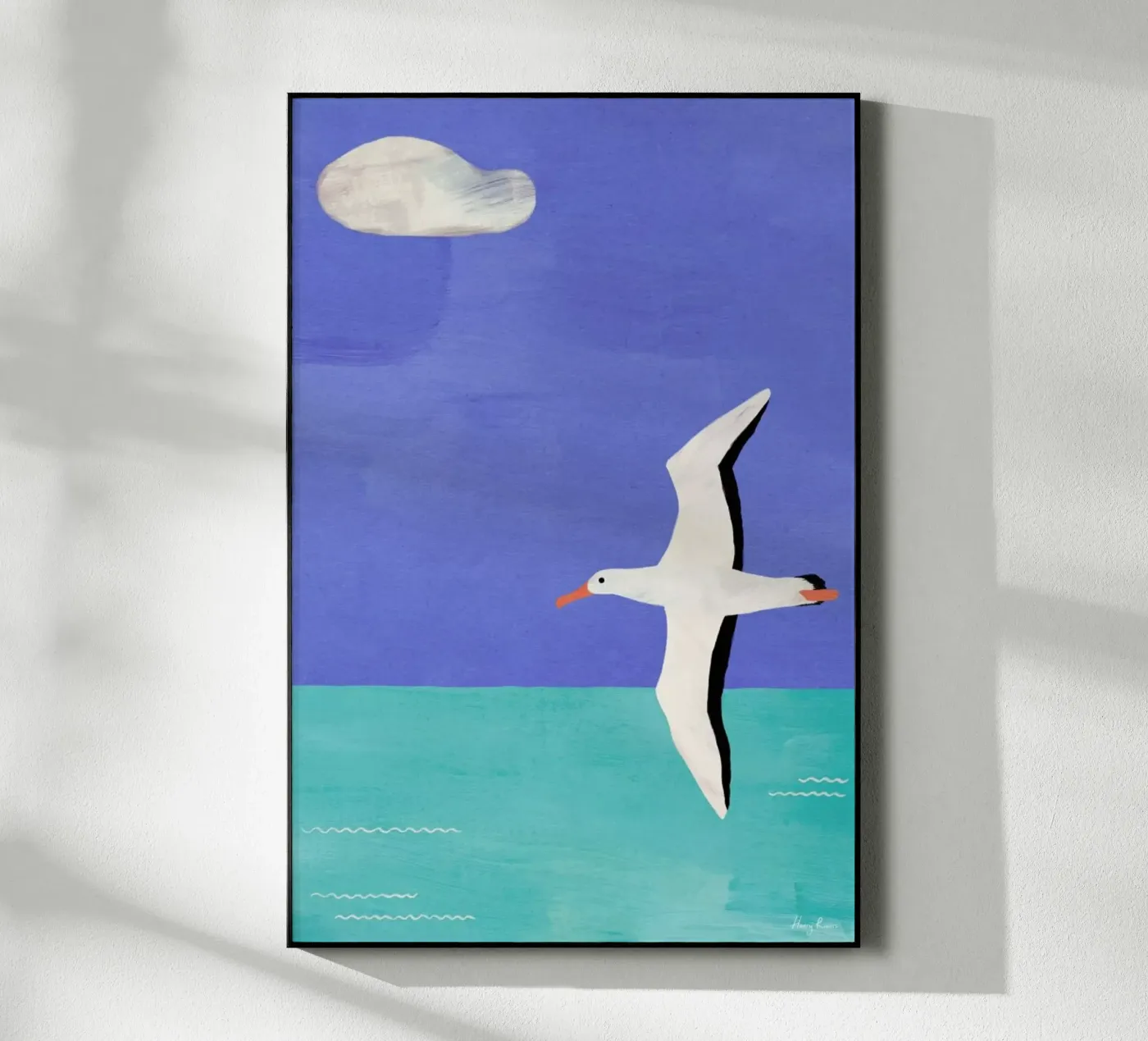 Albatross And The Cloud plexiglass da Henry Rivers