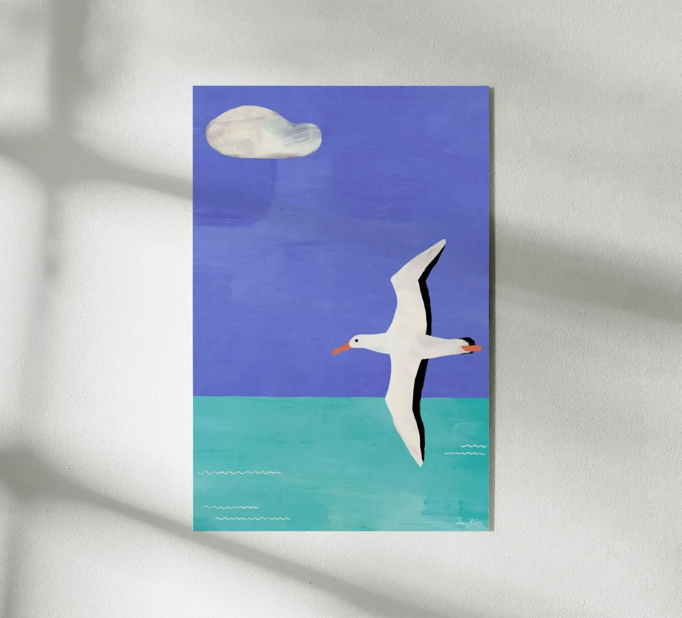 Albatross And The Cloud plexiglass da Henry Rivers