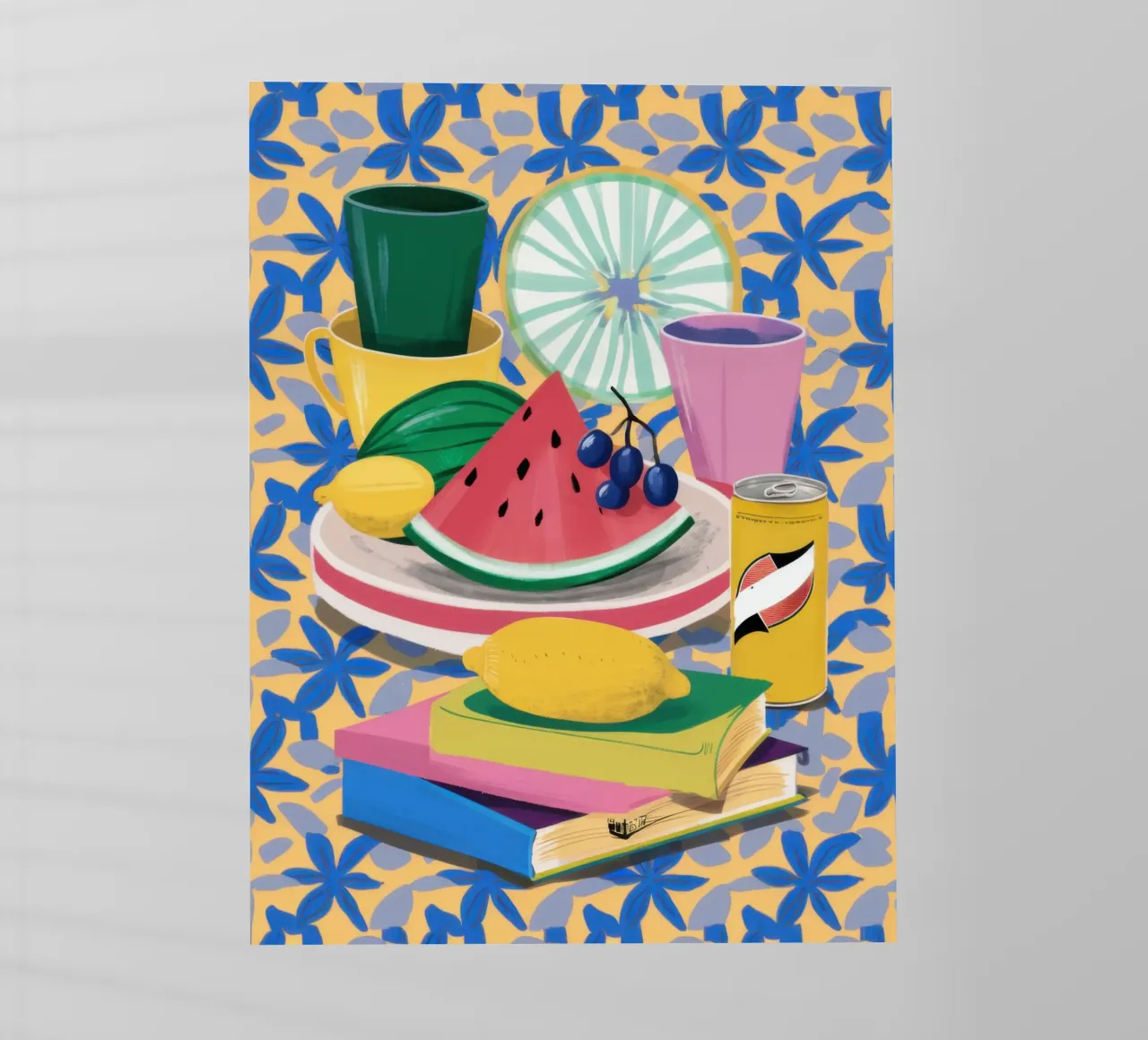 Watermelon and Books pellicola backlit da Pale Aura