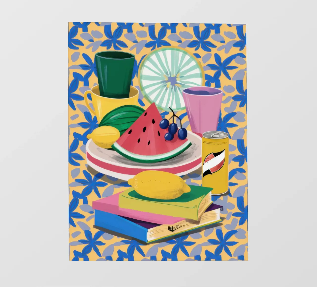 Watermelon and Books pellicola backlit da Pale Aura