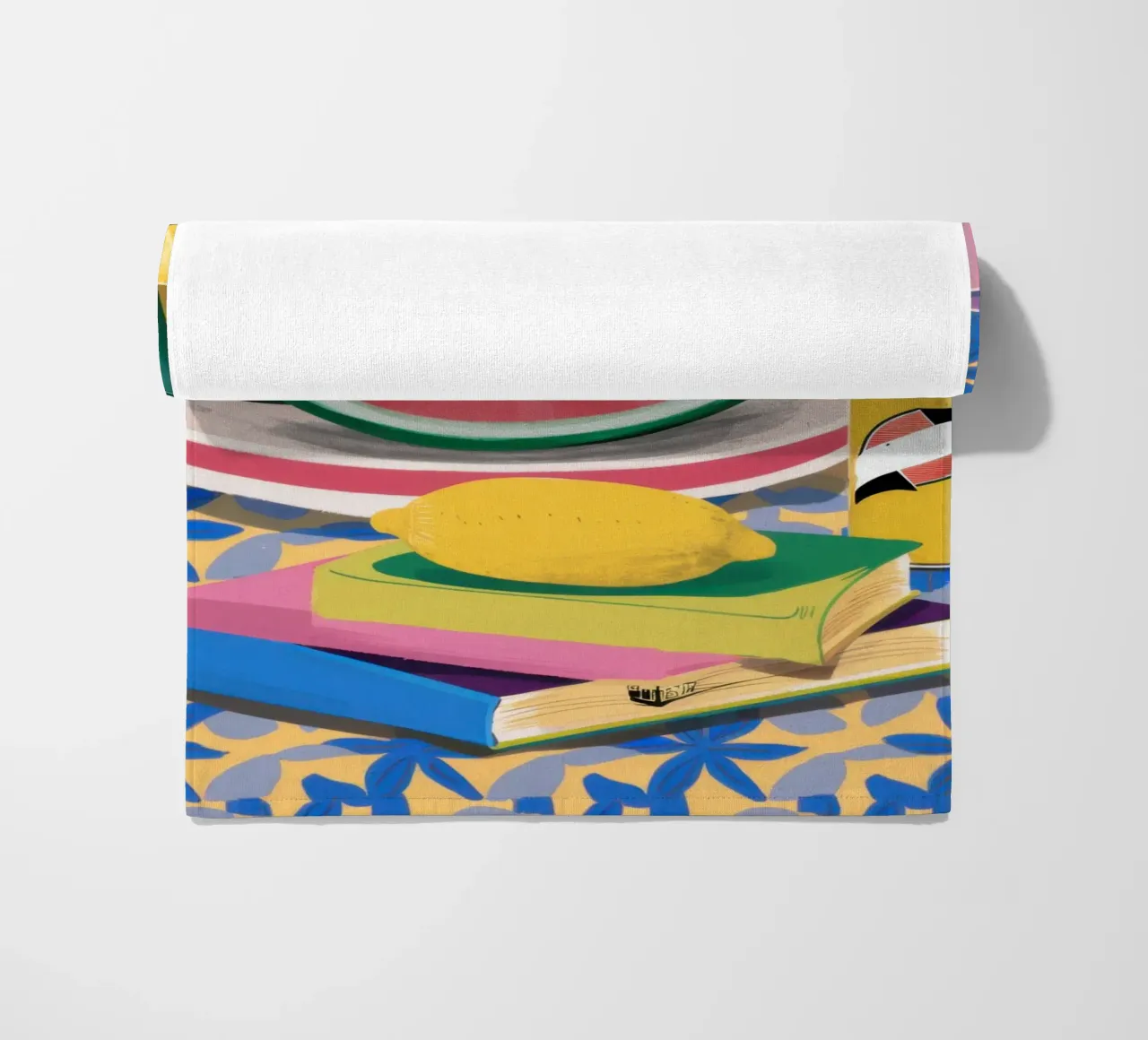 Anguria e libri telo mare da Pale Aura