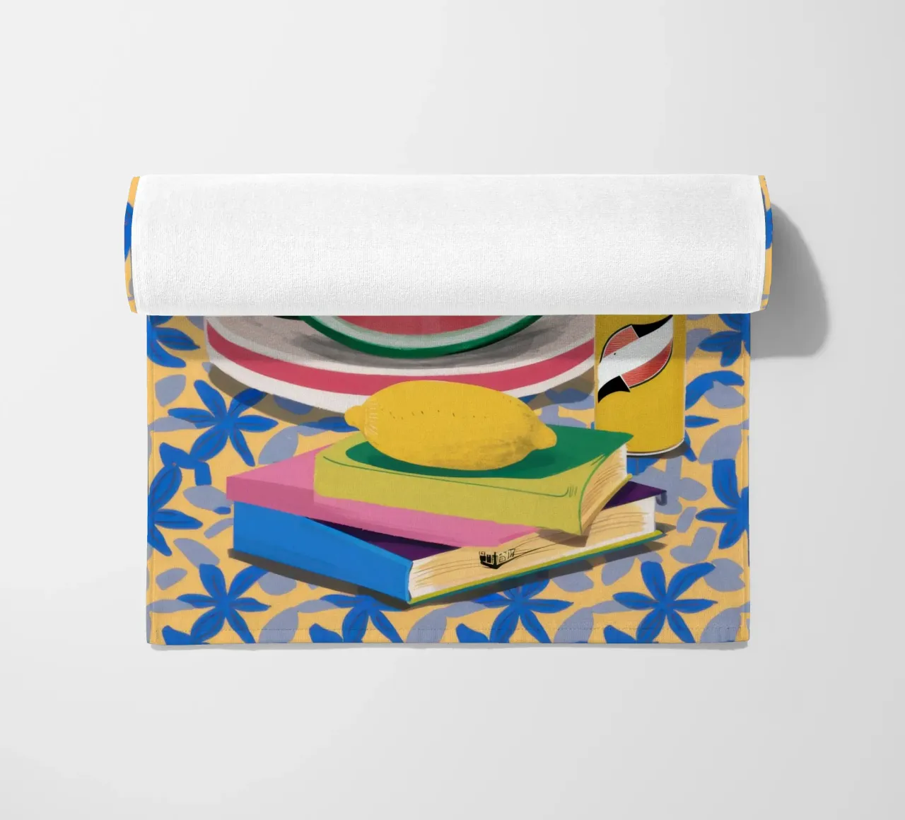 Anguria e libri telo mare da Pale Aura