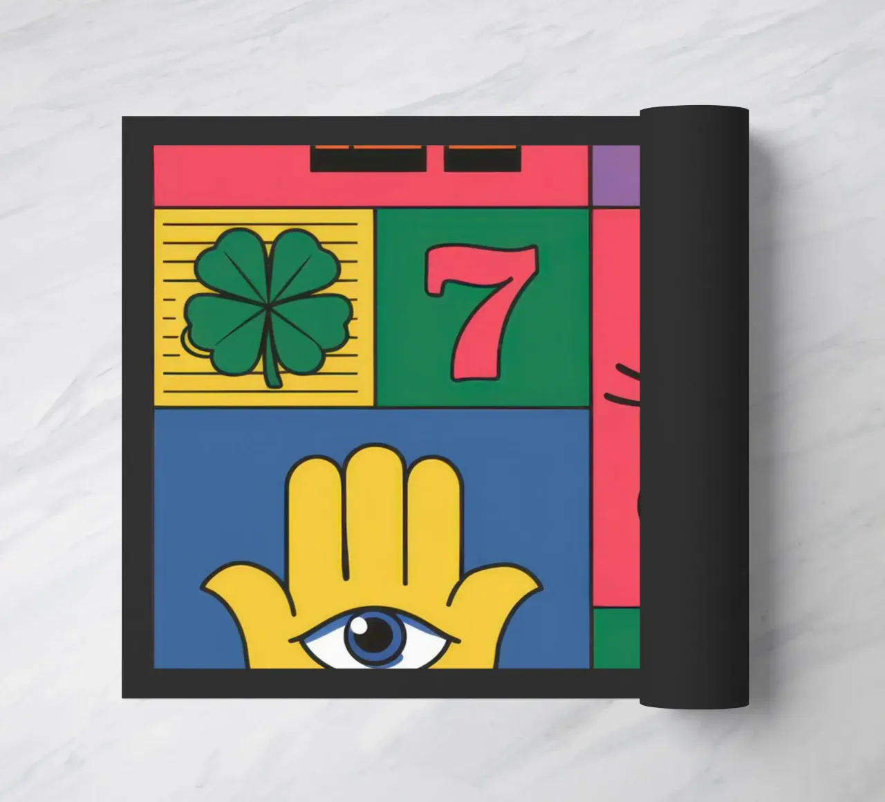 Eclectisch Fortuinraster deurmat van Arcane Lines