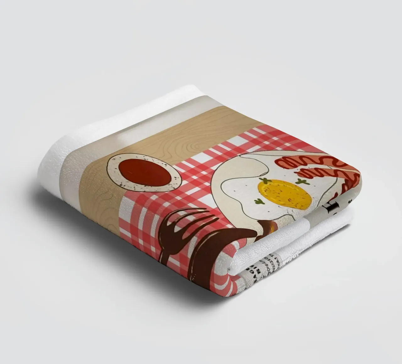 Ontbijt badhanddoek van Food Market