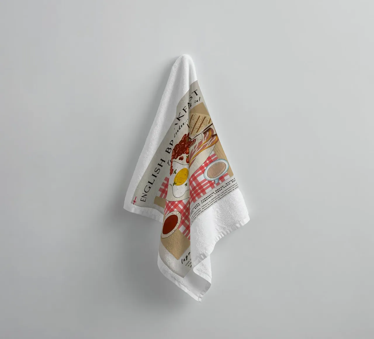 Ontbijt badhanddoek van Food Market