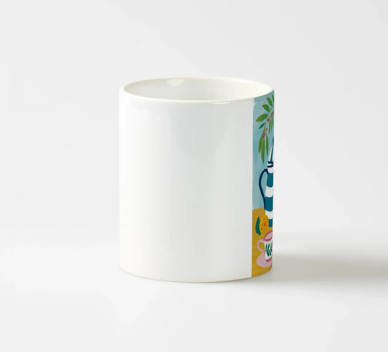 Allegro silenzio all'ora del tè tazza in ceramica da Arcane Lines