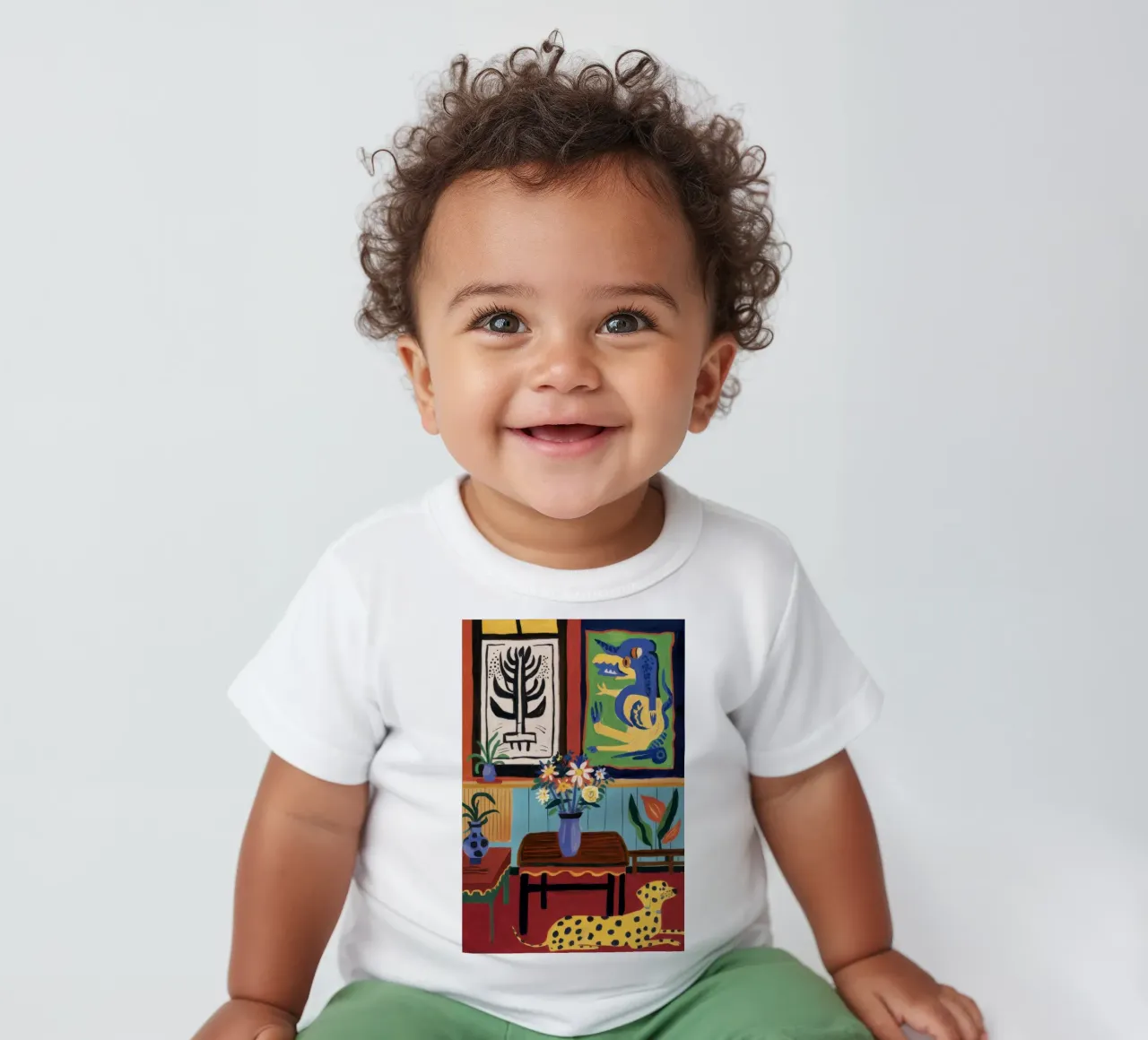 Dalmatiër en Two Arts baby t-shirt van Stone Decade