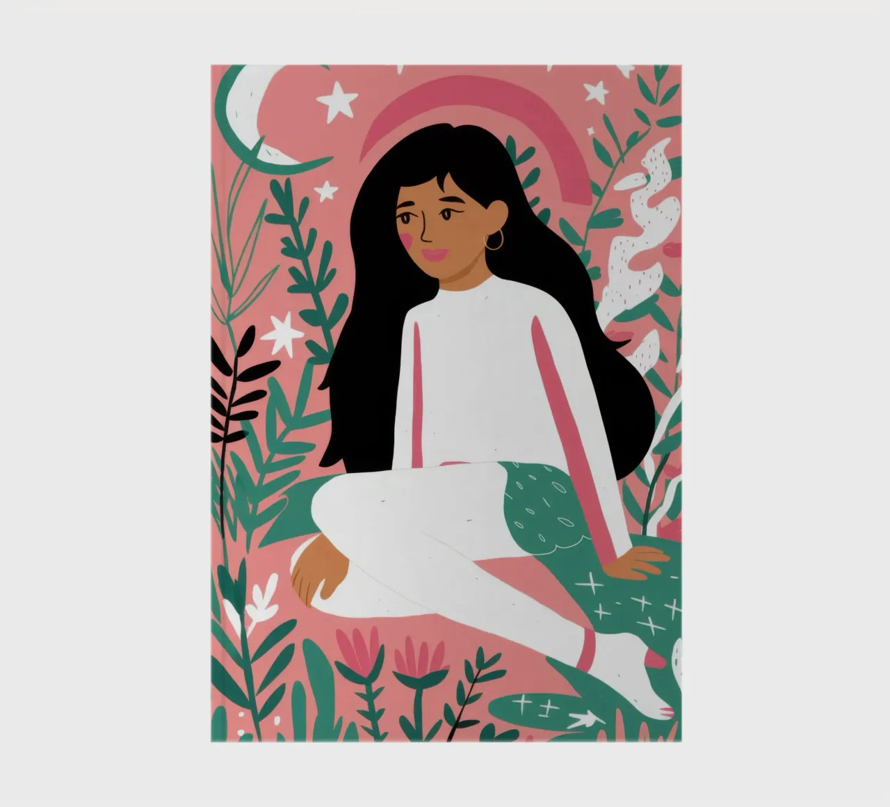 Celestial Self Embrace notebook by Pale Aura