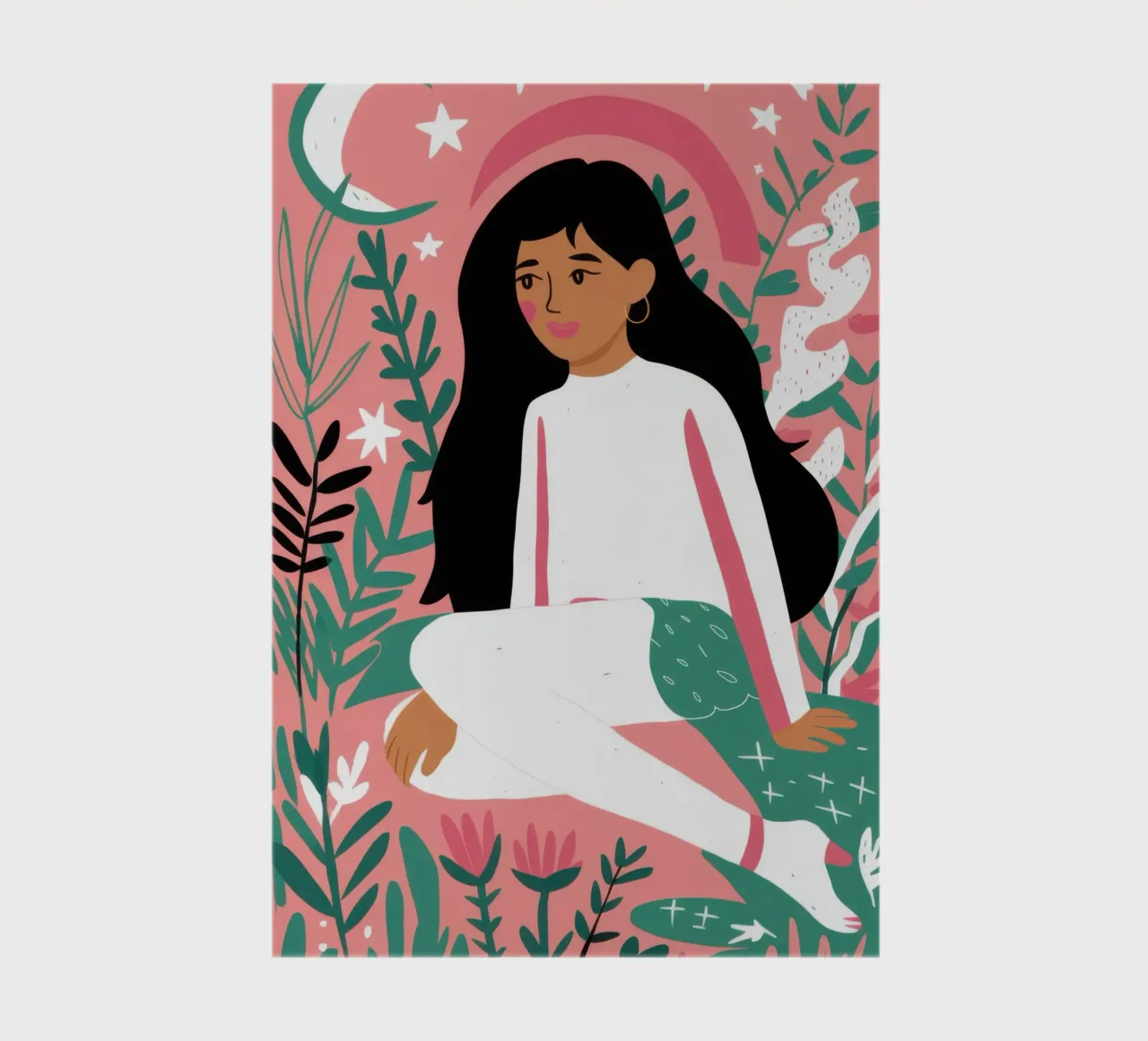 Celestial Self Embrace notebook by Pale Aura