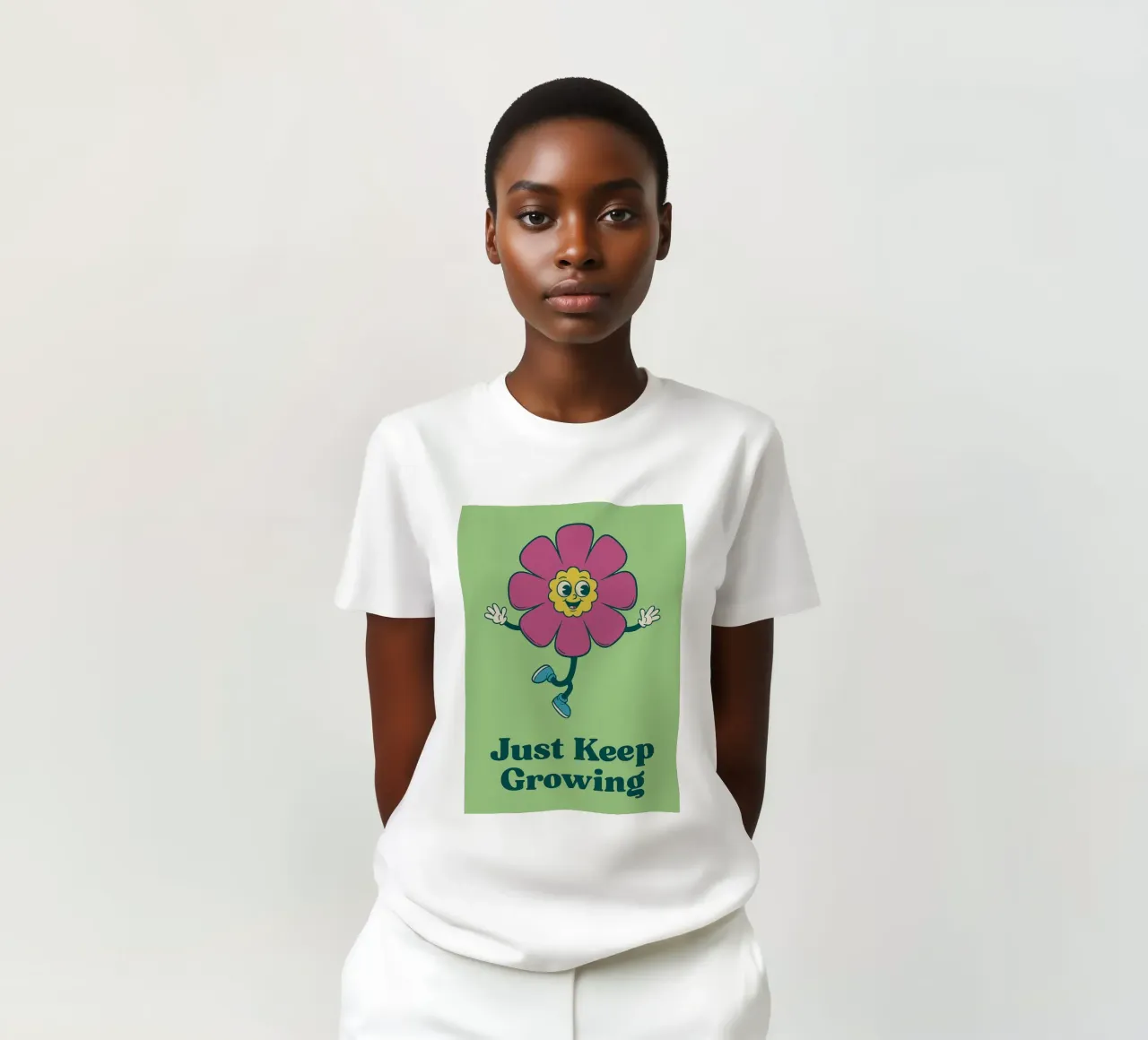 continua a crescere t-shirt da oneone