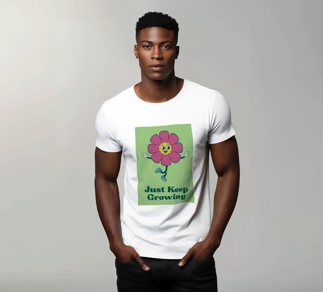 continua a crescere t-shirt da oneone