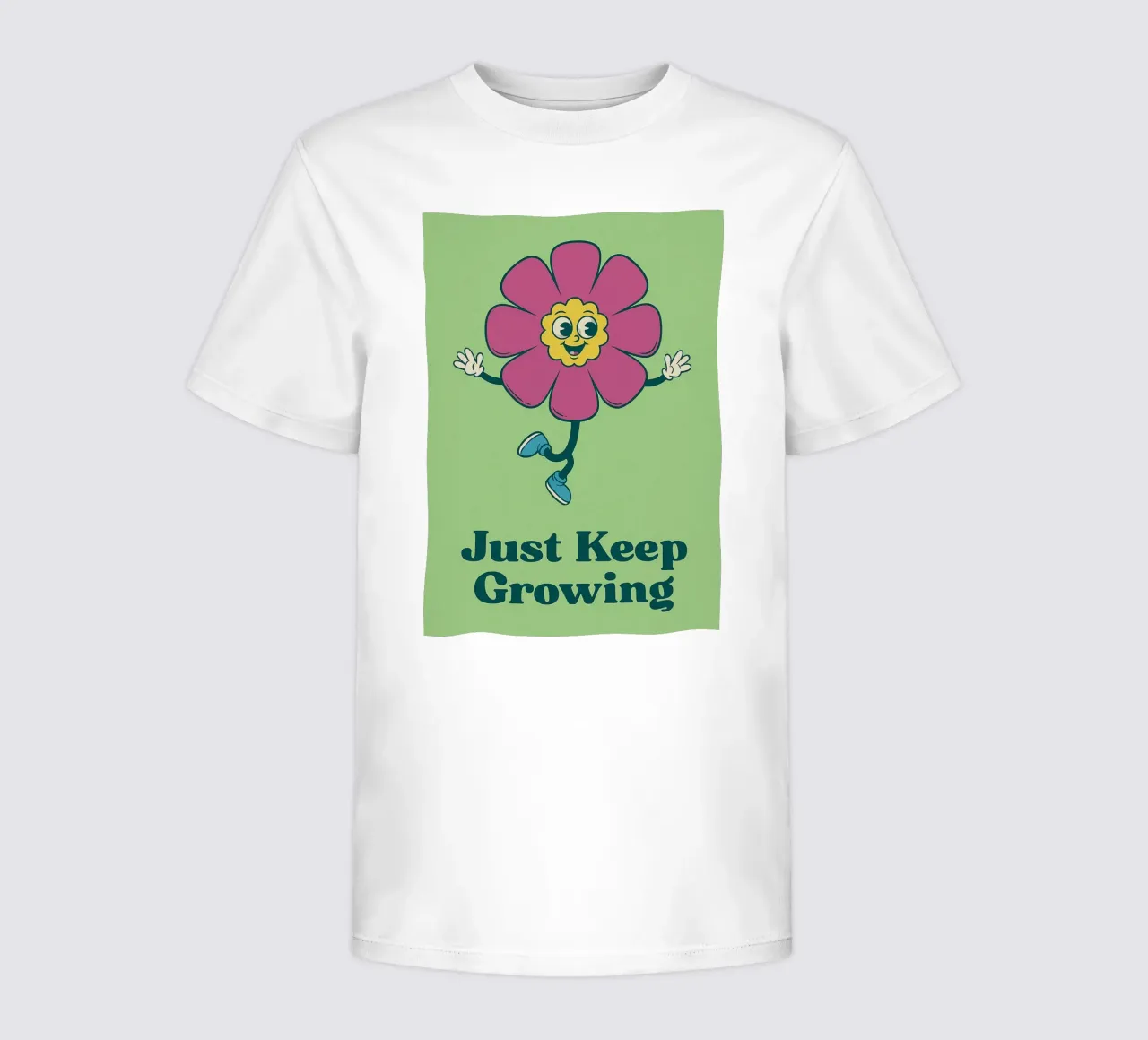 continua a crescere t-shirt bambini da oneone