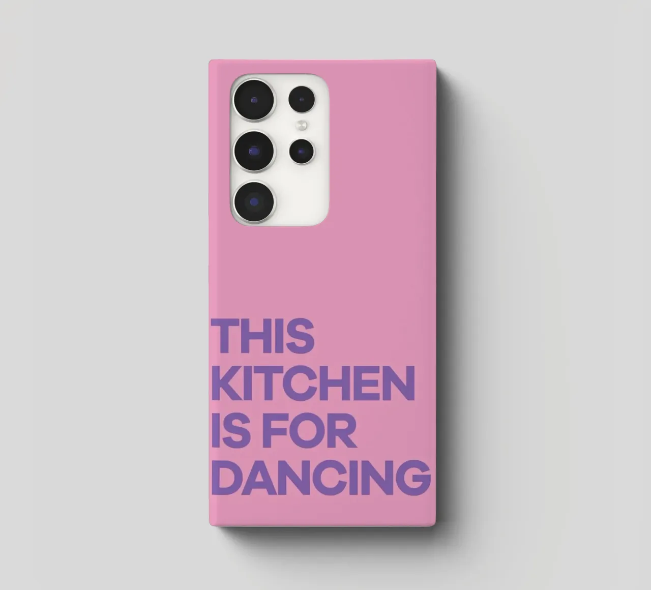 This Kitchen is for Dancing Purple samsung hoesje van Pure
