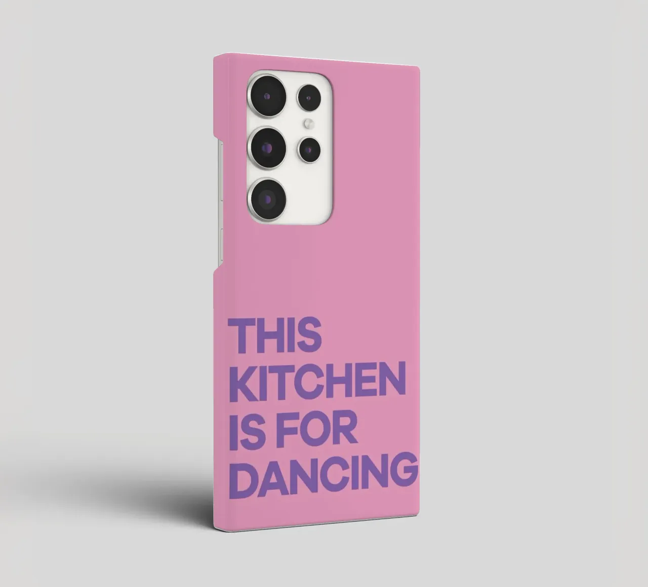 This Kitchen is for Dancing Purple samsung hoesje van Pure