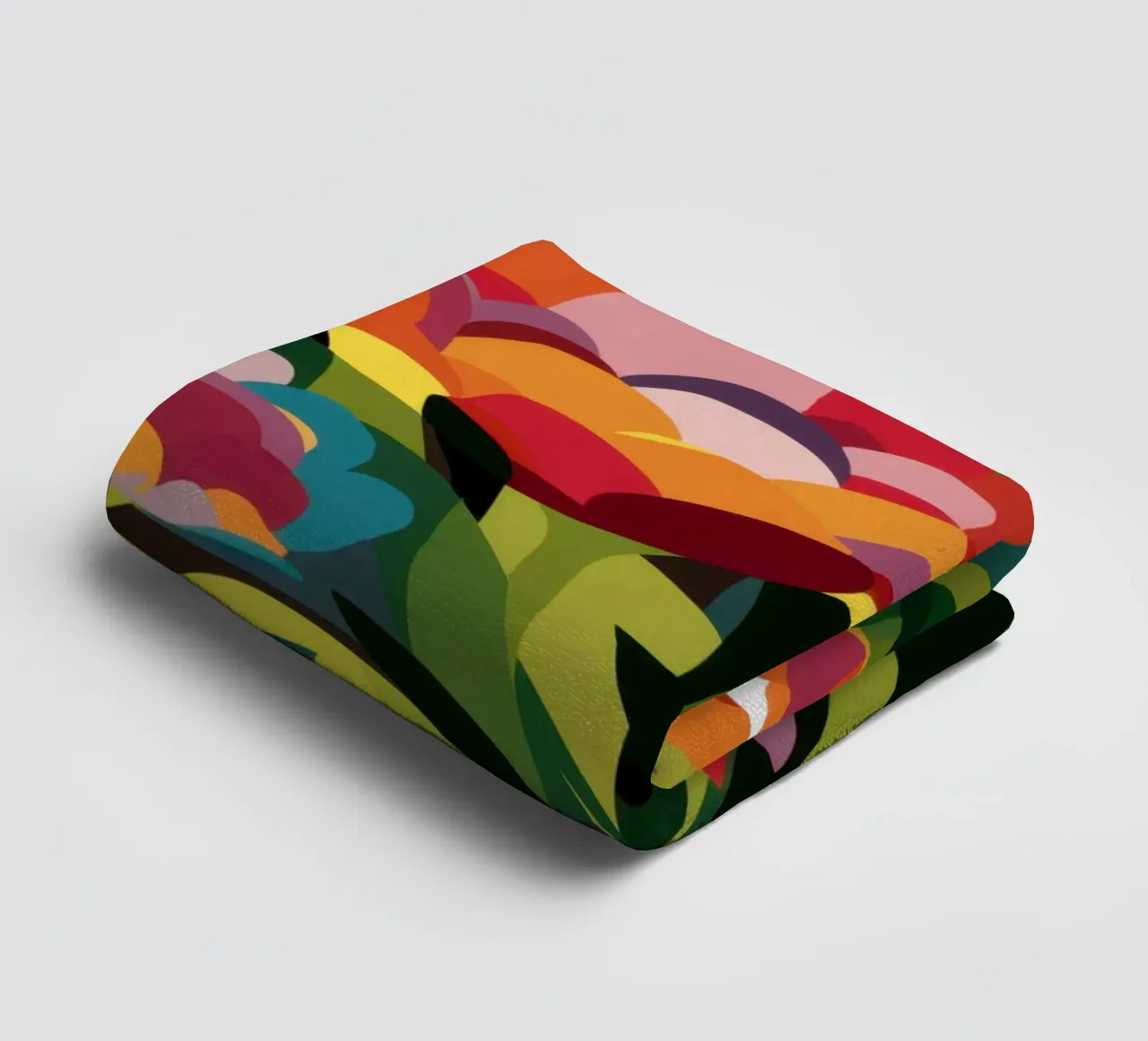 Impressionist Bloom Field towel by Arcane Lines