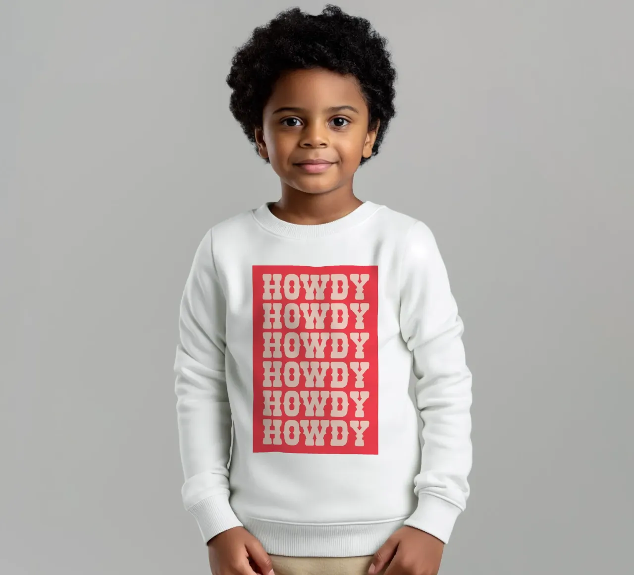 Howdy felpa bambino da Pure