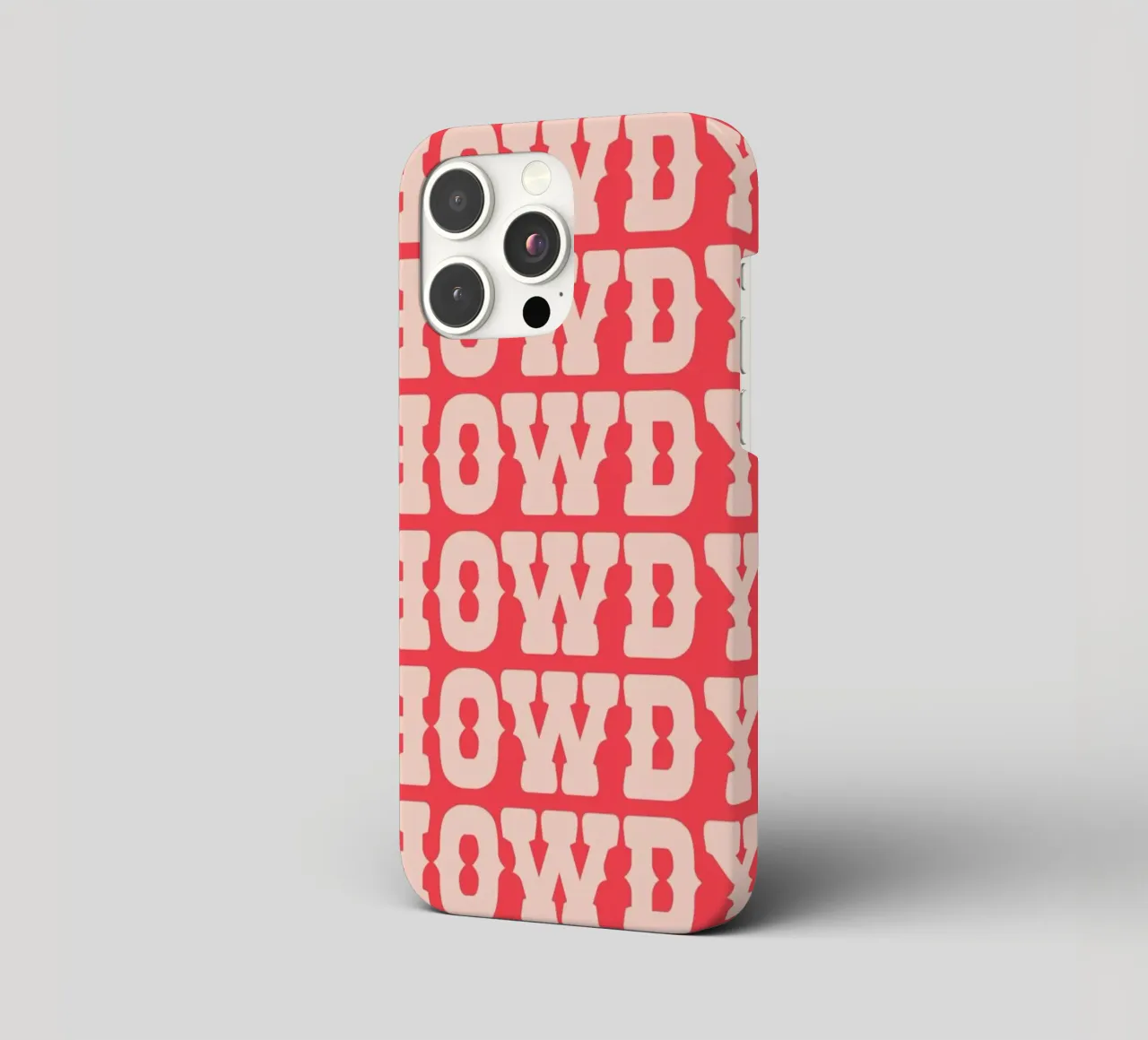 Howdy iphone case by Pure