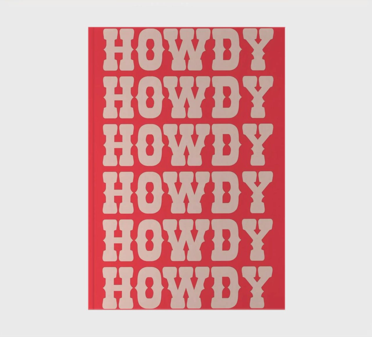 Howdy notebook by Pure