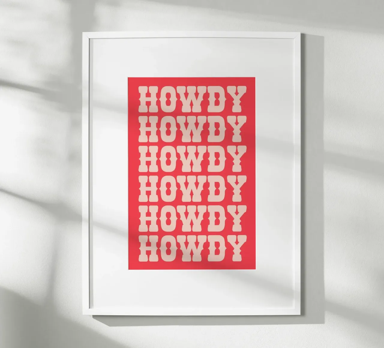 Howdy poster by Pure