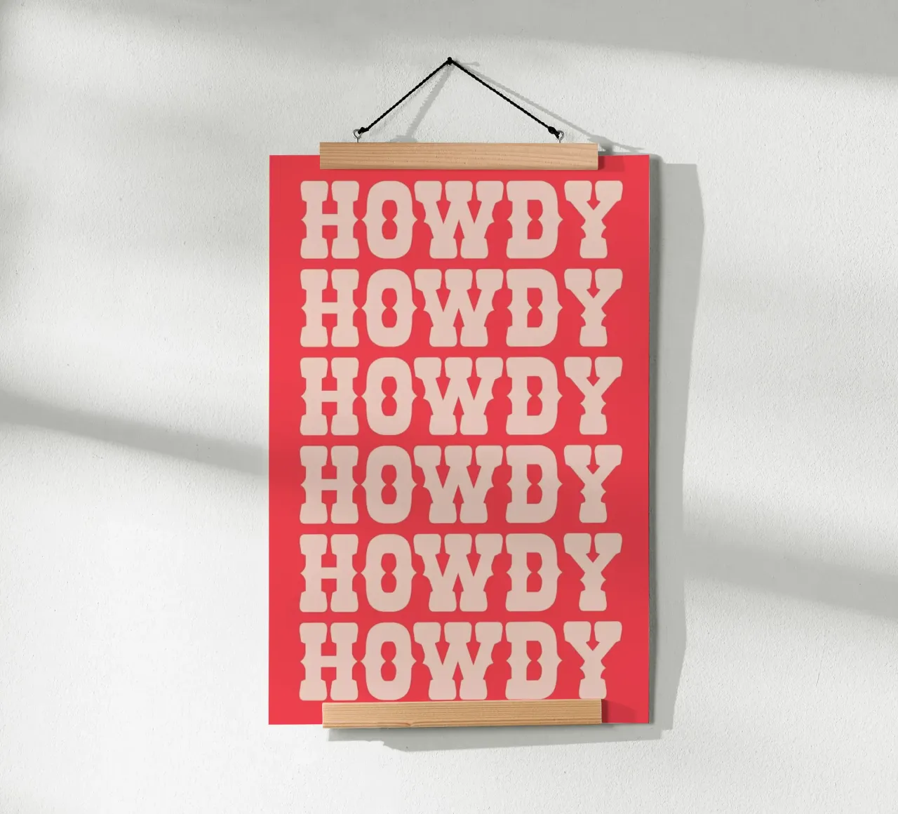 Howdy poster by Pure