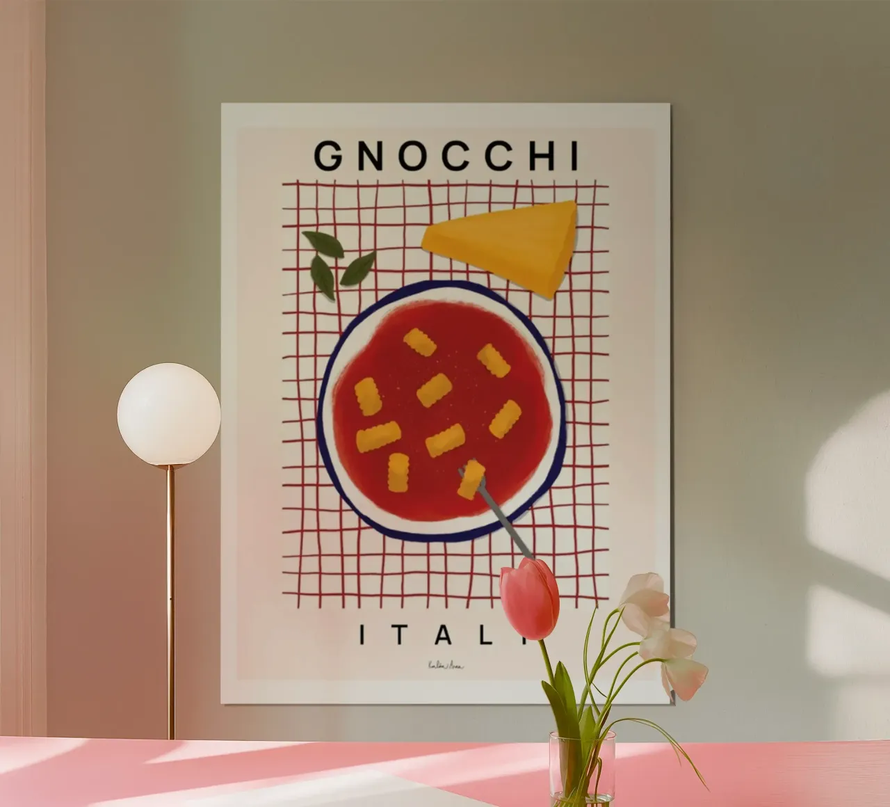 Gnocchi Food poster da Food Market