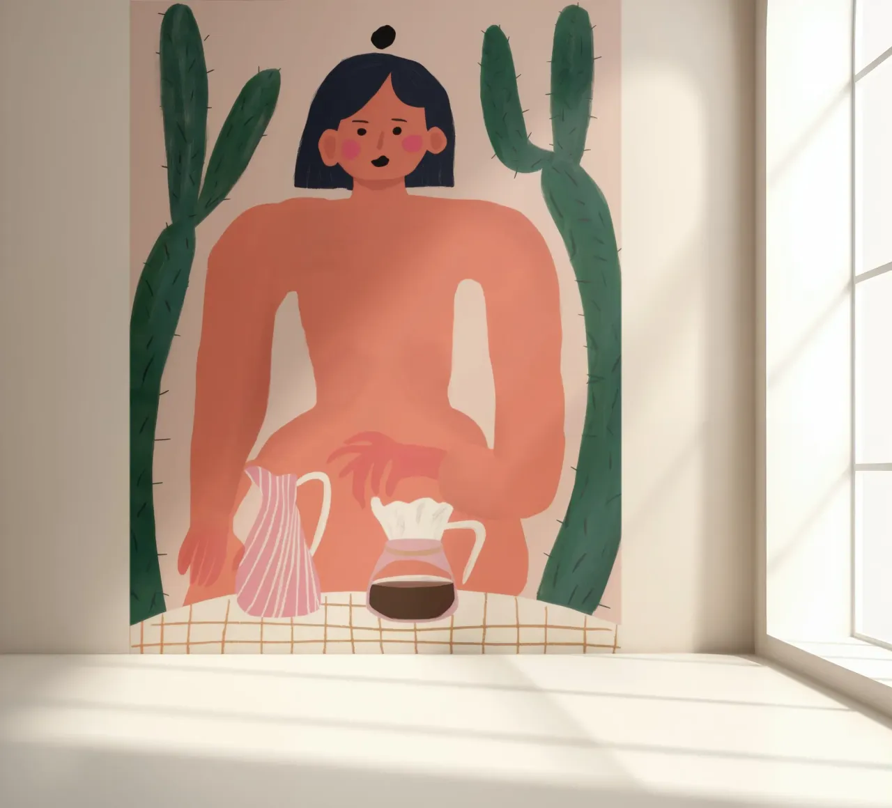 Nude with Pitcher photo wallpaper by Pale Aura