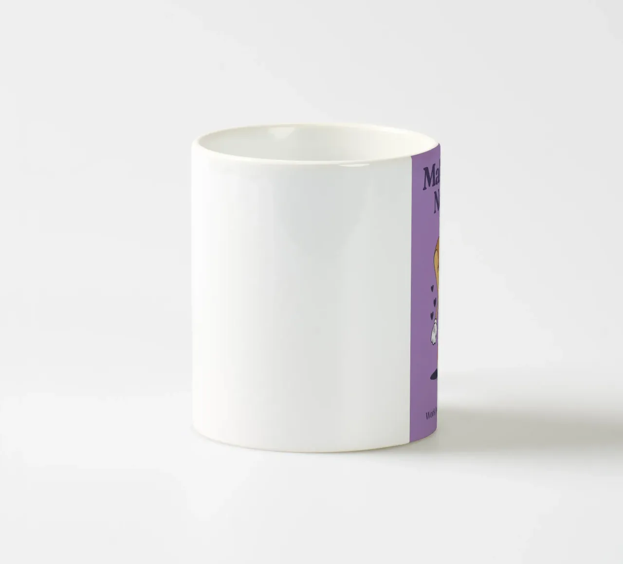 Make Pizza Not War tazza in ceramica da oneone