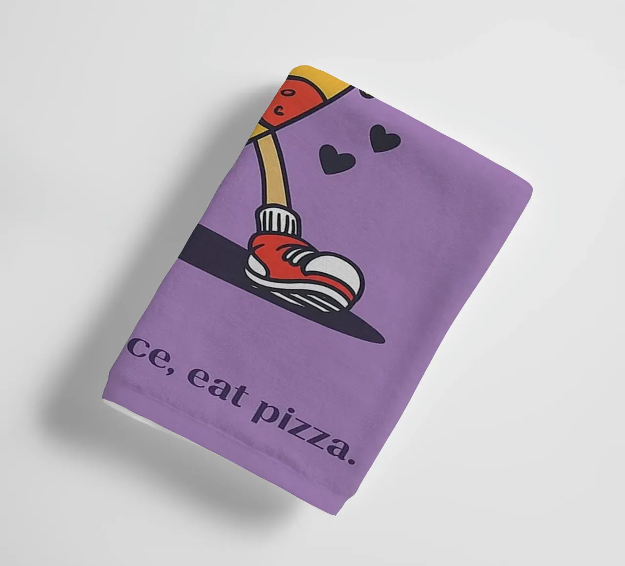 Make Pizza Not War asciugamano da bagno da oneone