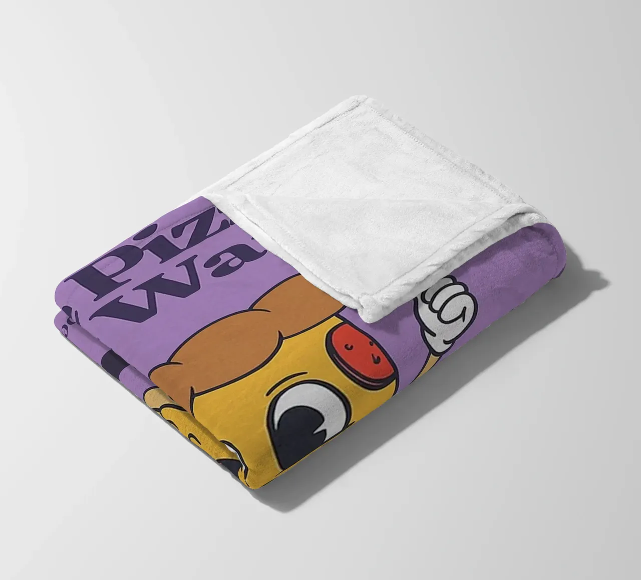 Make Pizza Not War coperta in pile da oneone