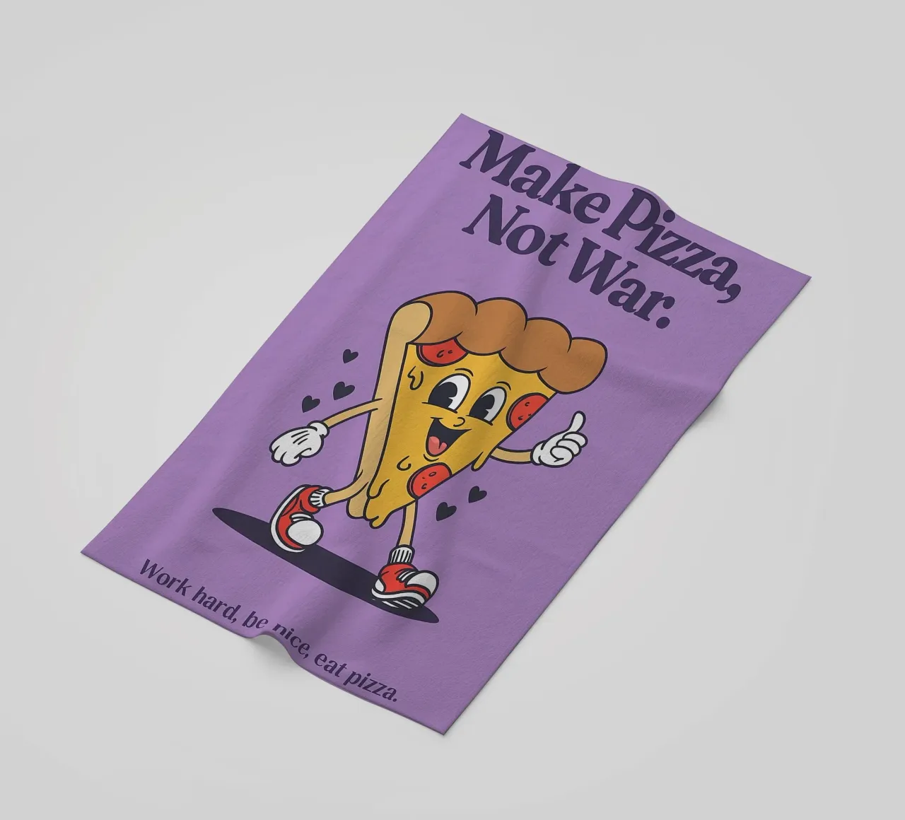Make Pizza Not War telo mare da oneone
