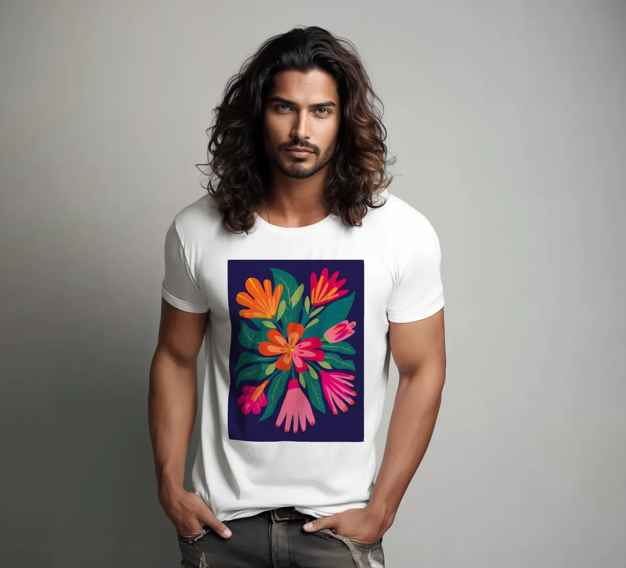 Gioiose tonalità scelte a mano t-shirt da Arcane Lines