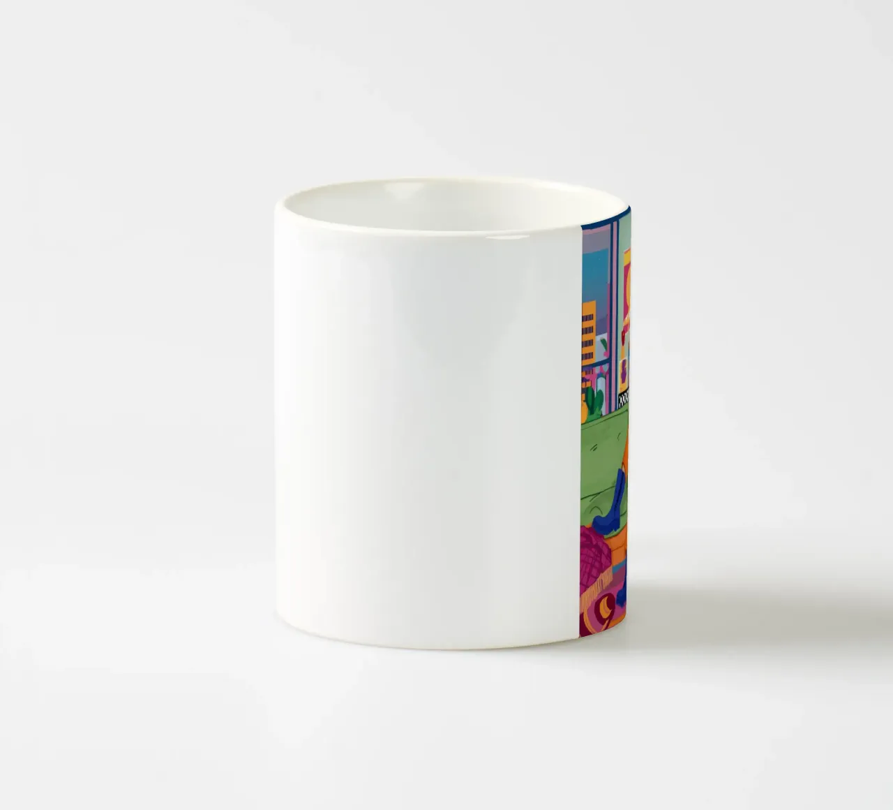Amici sul divano tazza in ceramica da Pale Aura
