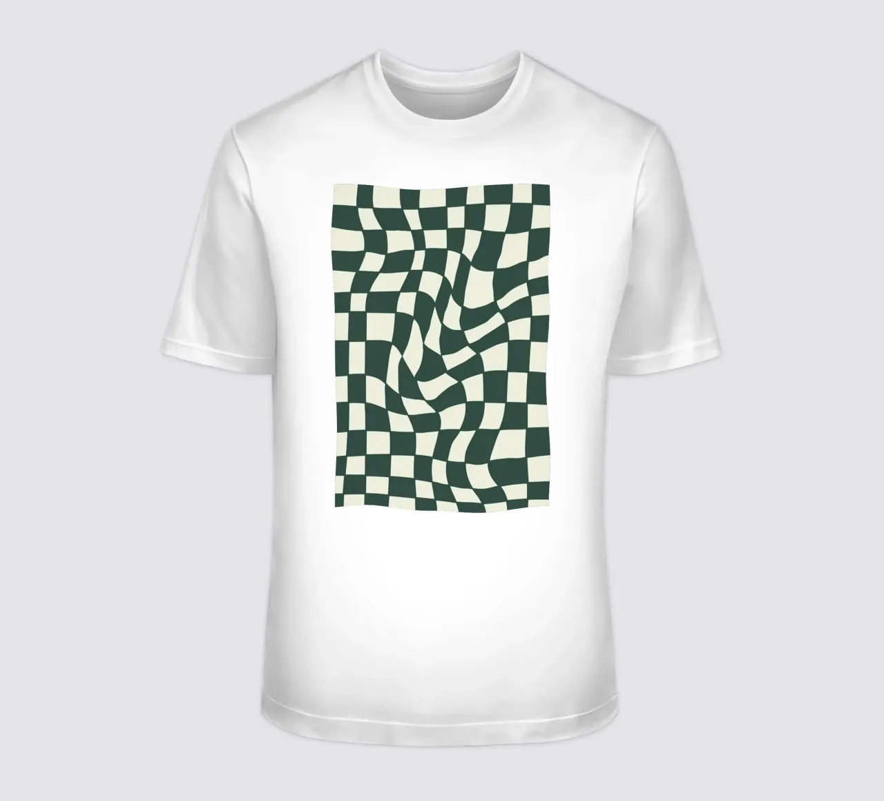 Miss Pompadour Check t-shirt da Studio One