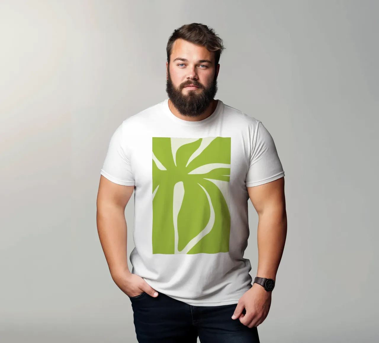 Pistachio Leaves t-shirt by Studio One