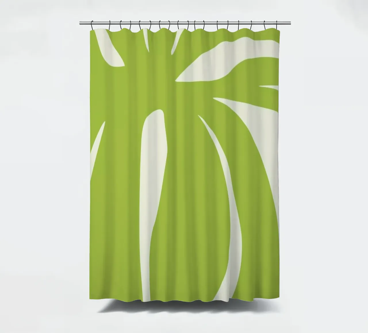 Pistachio Leaves shower curtain by Studio One