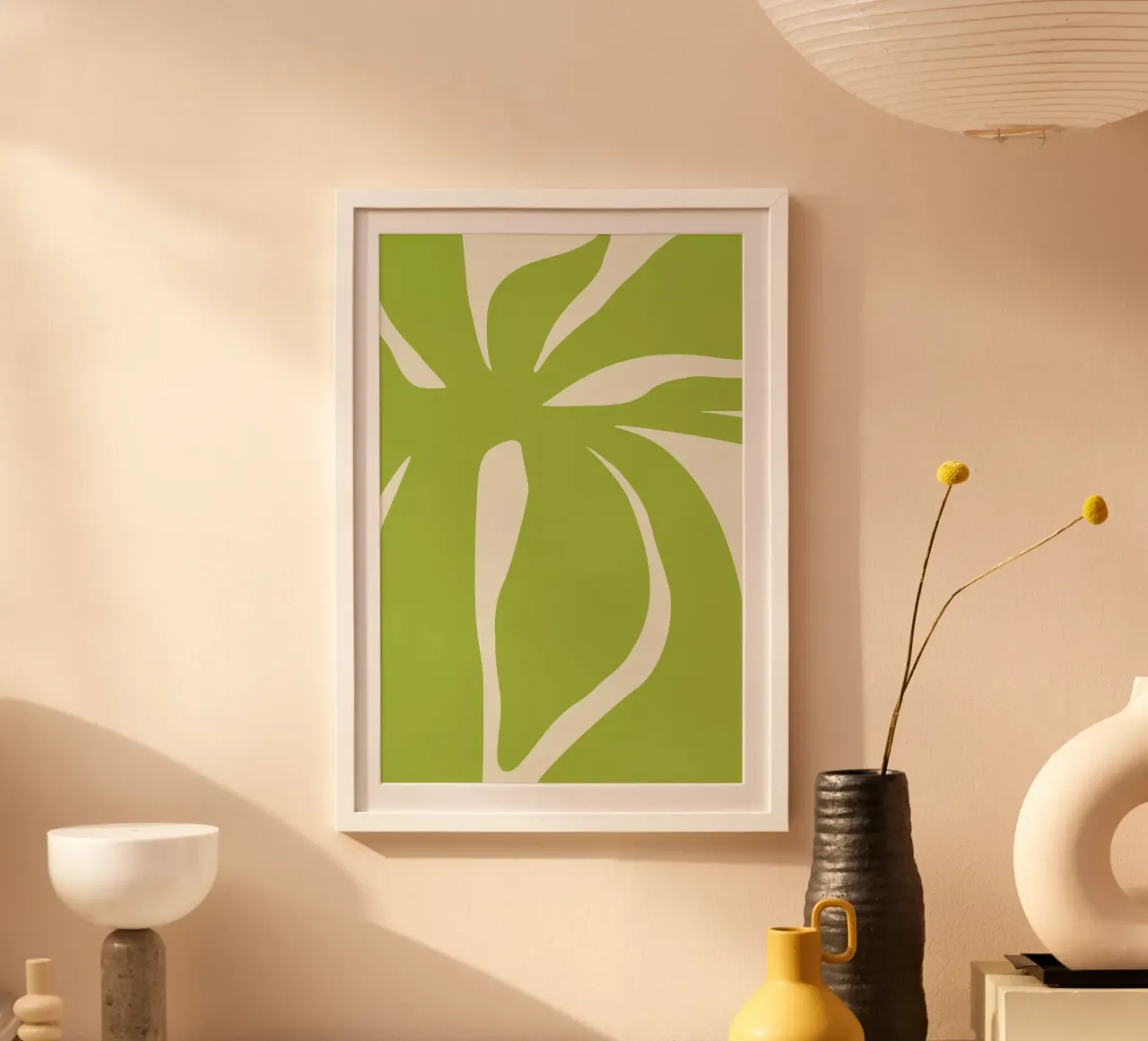 Pistachio Leaves hahnemühle by Studio One