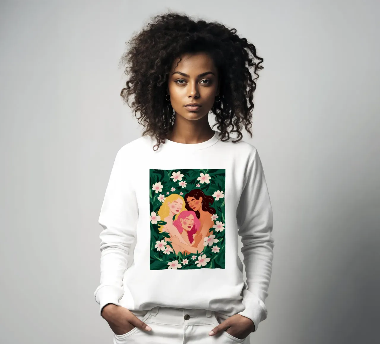 Hermanas Daisy Chain sudadera de Sentinel Glow