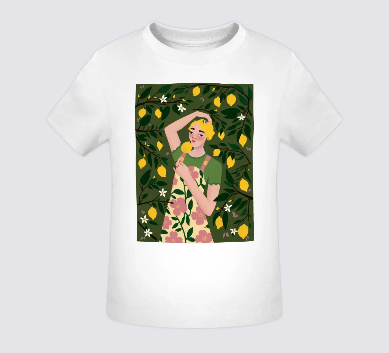 Dea di Lemon Grove maglietta neonato da Marigold Tiga