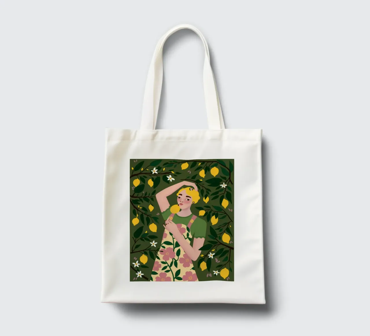 Dea di Lemon Grove borsa in juta da Marigold Tiga