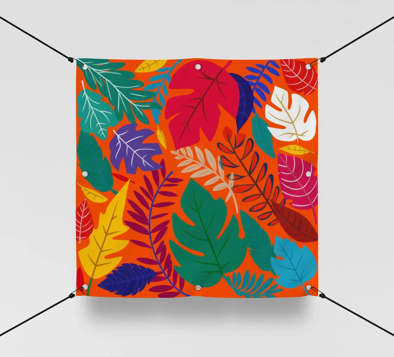 Fiery Autumnal Tropics pvc cover by Arcane Lines