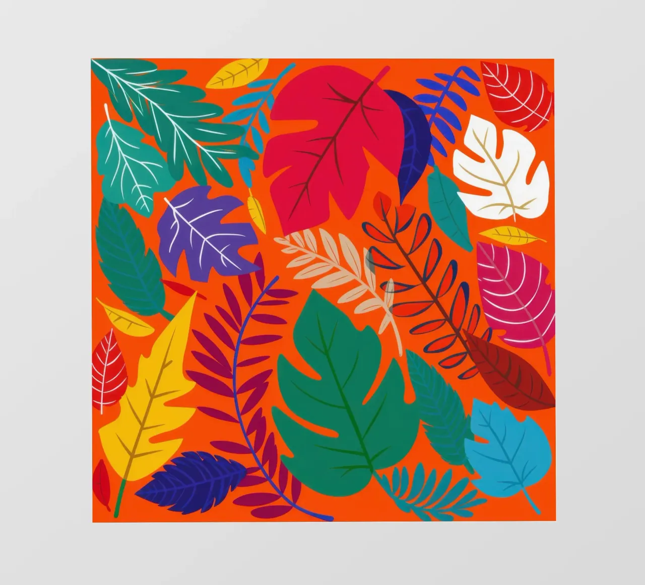 Fiery Autumnal Tropics pvc cover by Arcane Lines