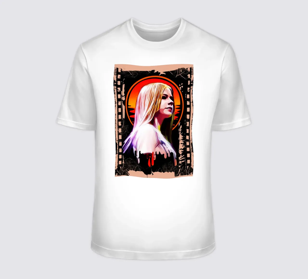 Avril Lavigne t-shirt da Lembayung art